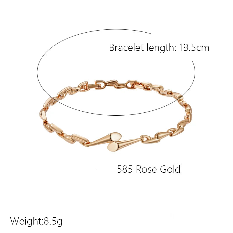 Geometry Rose Gold Bracciale