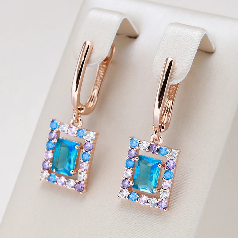 Bluemarine Square Pendant Earrings