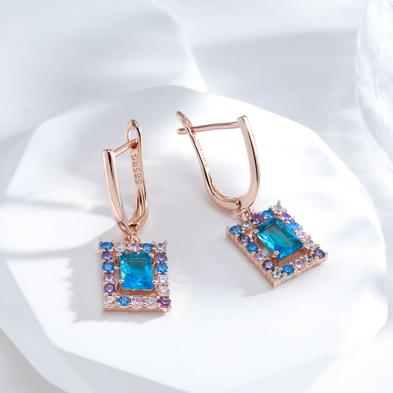 Bluemarine Square Pendant Earrings