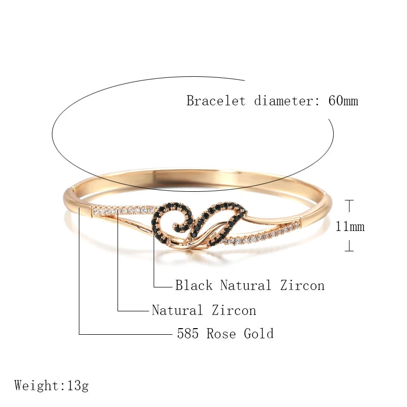 Black Charm Bracciale