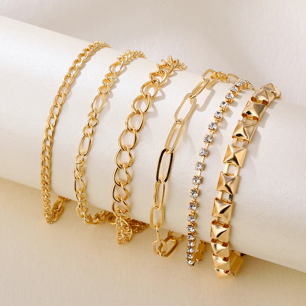 Classic Gold Set di Bracciali