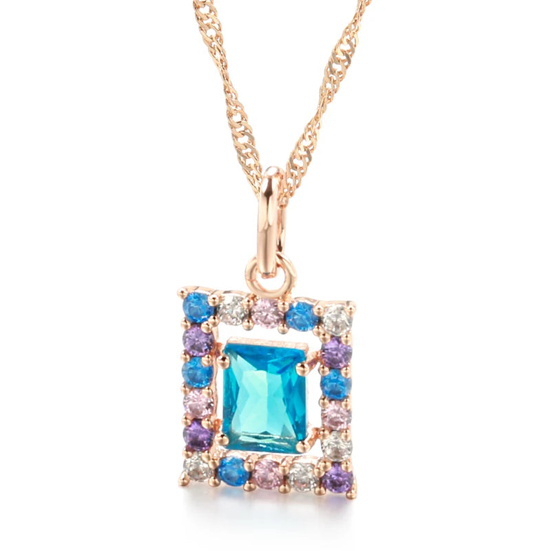 Bluemarine Square Pendant Collana