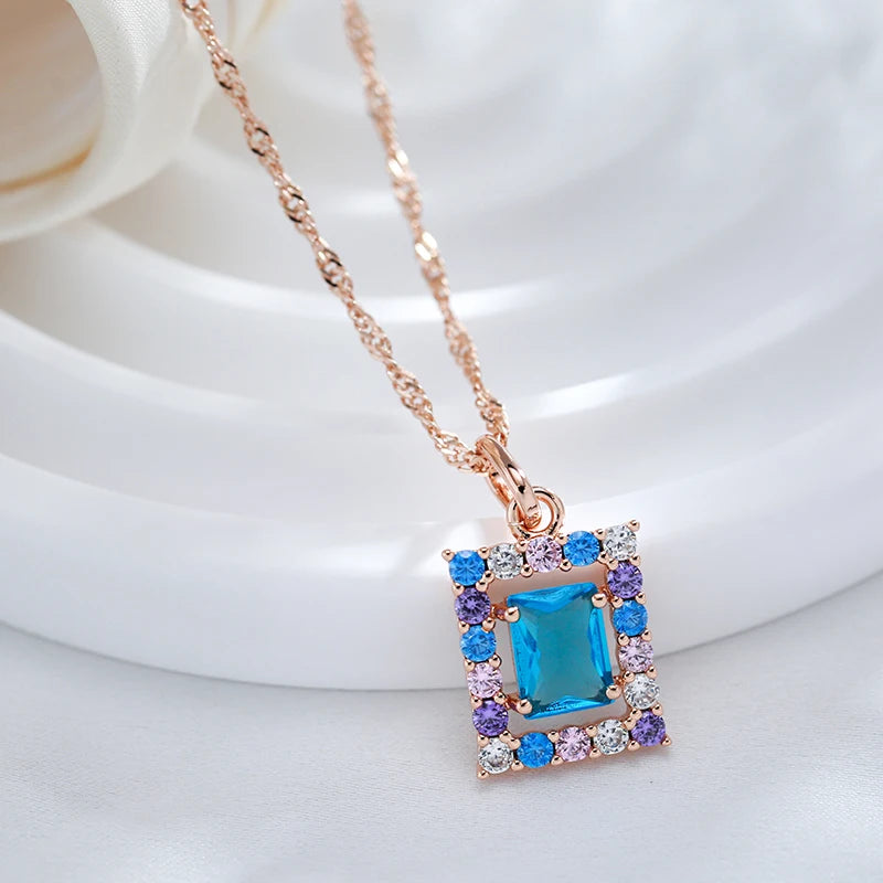 Bluemarine Square Pendant Collana