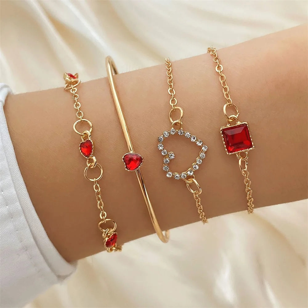 Red Shiny Set di Bracciali