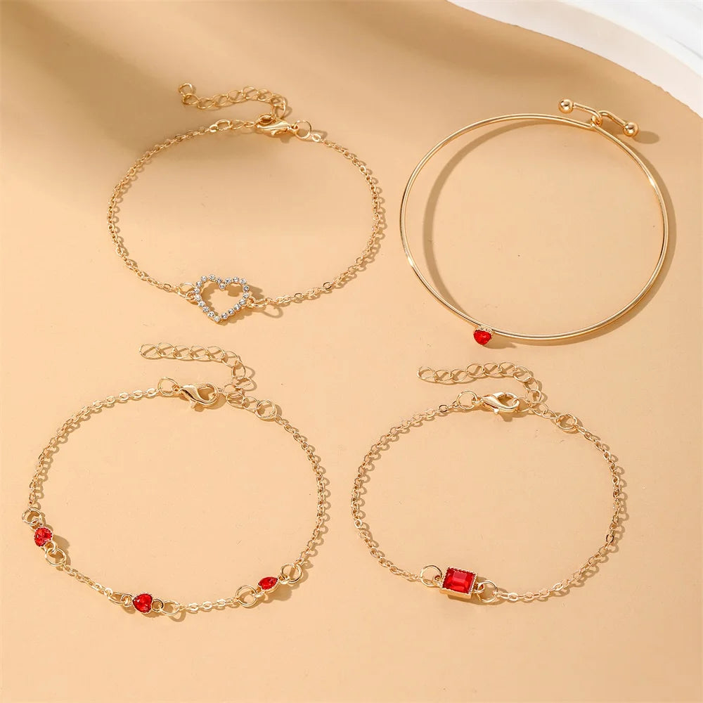 Red Shiny Set di Bracciali