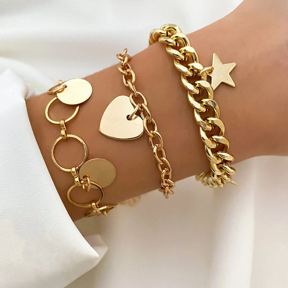 Elegance Gold Set di Bracciali