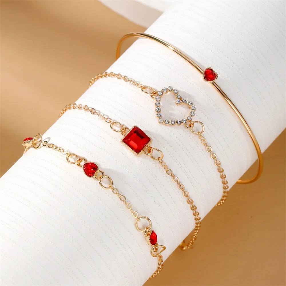 Red Shiny Set di Bracciali