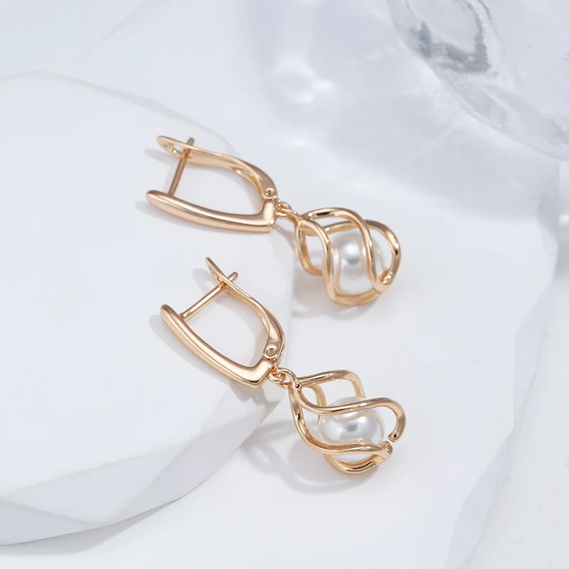 Pearl Drop Earrings Orecchini