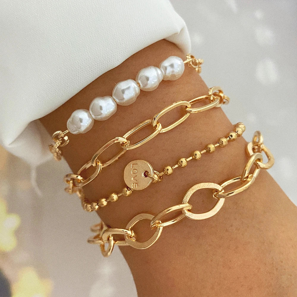 Elegance Gold Set di Bracciali