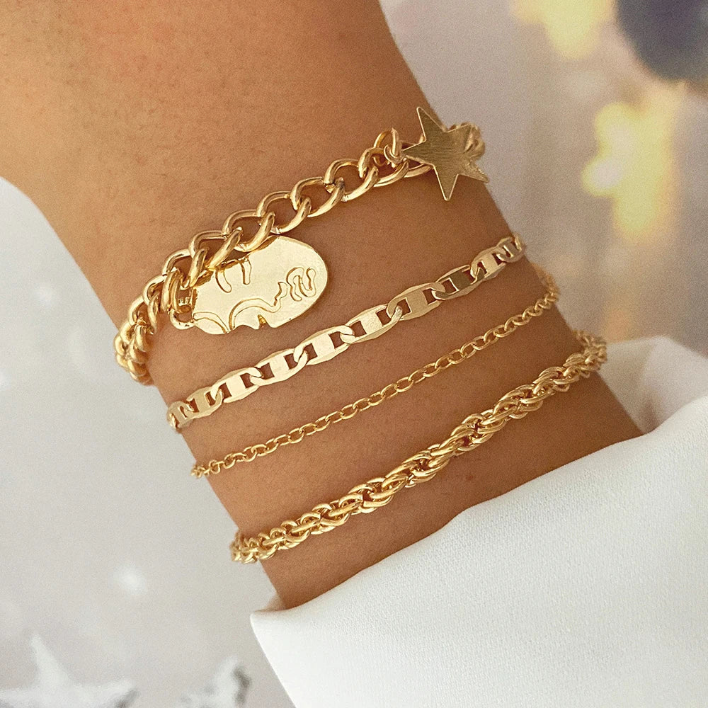 Elegance Gold Set di Bracciali