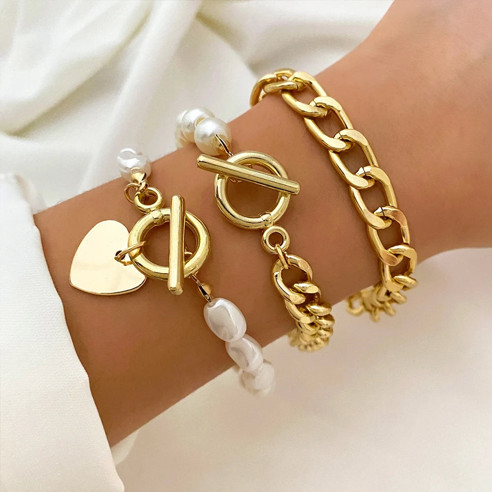 Elegance Gold Set di Bracciali