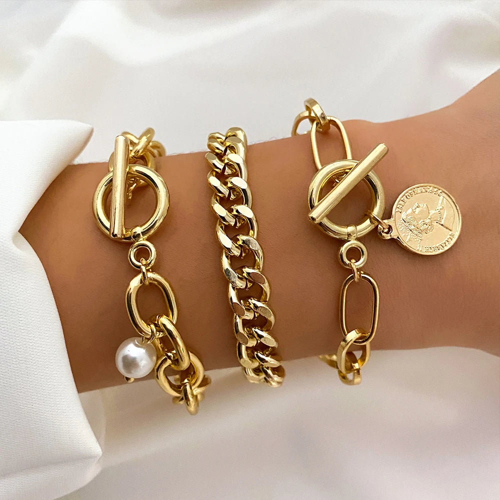 Elegance Gold Set di Bracciali