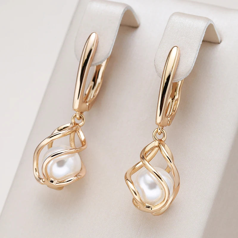 Pearl Drop Earrings Orecchini