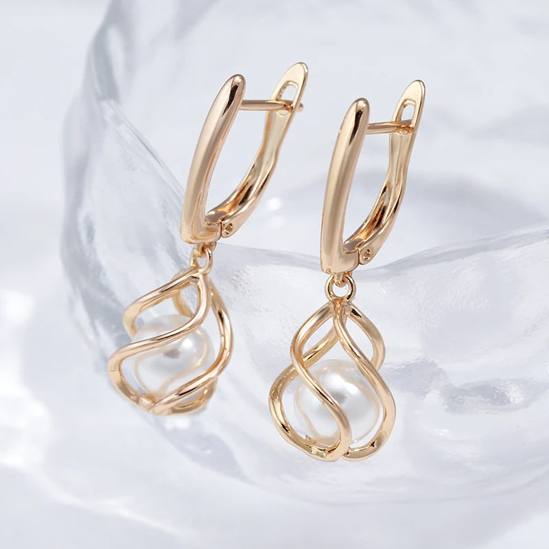 Pearl Drop Earrings Orecchini