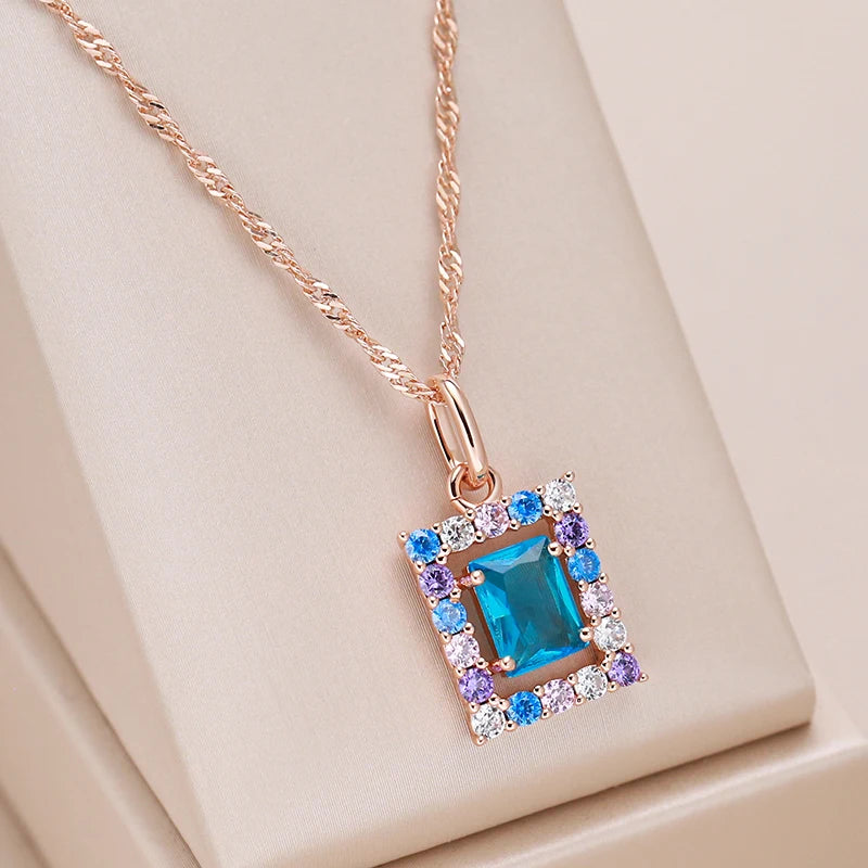 Bluemarine Square Pendant Collana