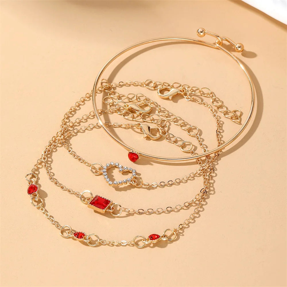 Red Shiny Set di Bracciali