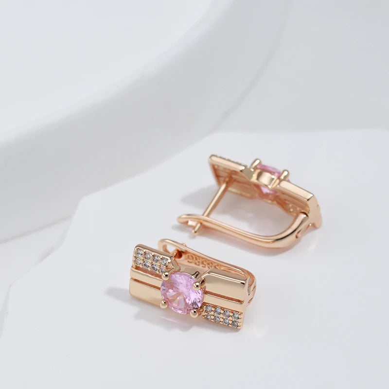 Set Natural Rose Princess Orecchini & Anello