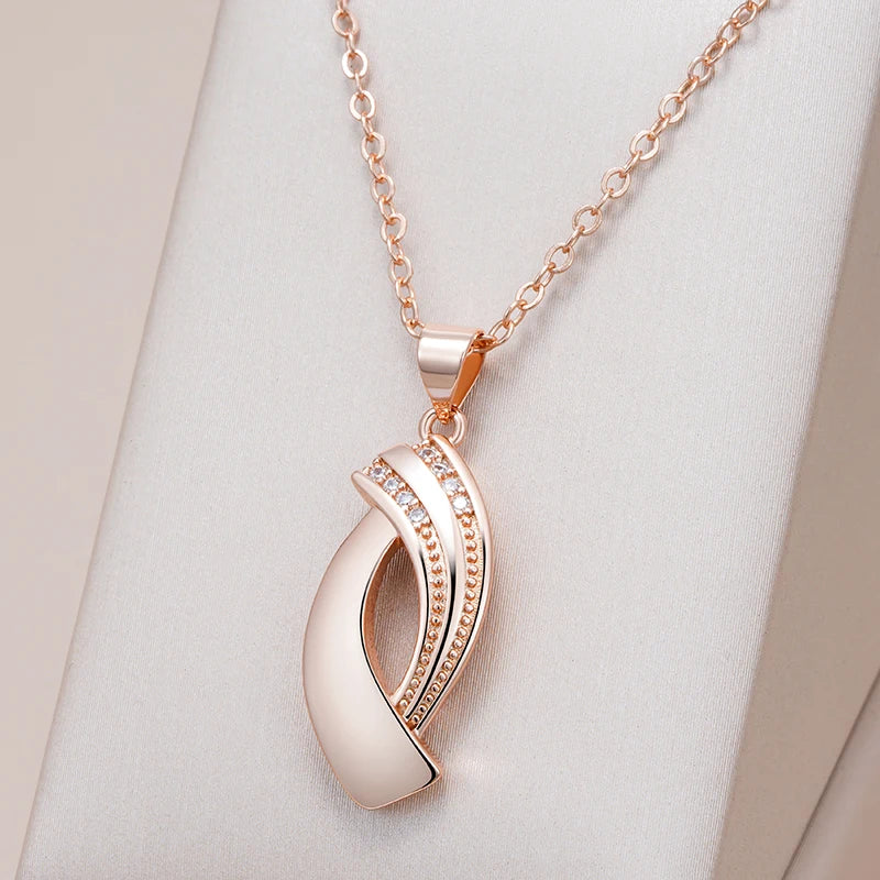 Glossy Pendant Collana